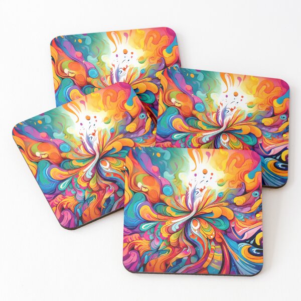 Item preview, Colorful Wallcovering Tapestry, duvet cover, throw blanket, shower curtain designed and sold by CharlottePlaceArt.