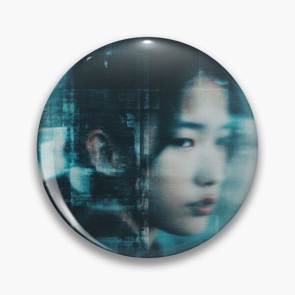 Item preview, Dreampunk Glitch Muse Tech-Noir Dream Portrait designed and sold by WartonnoArt.