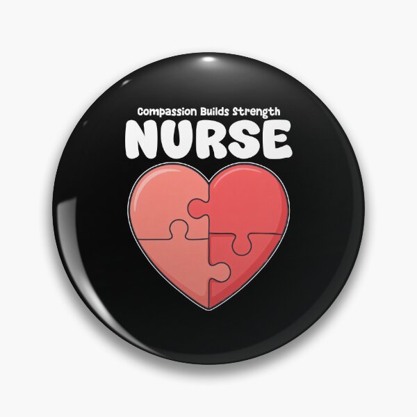 Item preview, NURSE - COMPASSION BUILDS STRENGTH designed and sold by KEF Custom.
