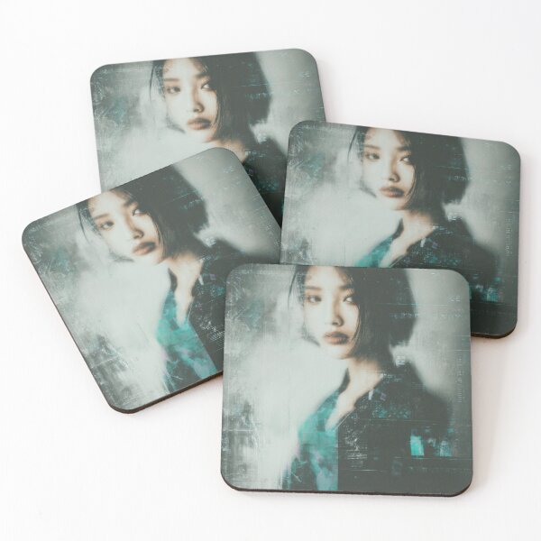 Item preview, Dreamy Glitch Muse Tech-Noir Dream Portrait designed and sold by WartonnoArt.