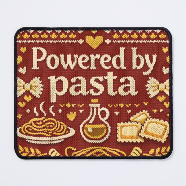 Item preview, Powered by Pasta – A culinary knitting pattern for gourmets designed and sold by Mauswohn.