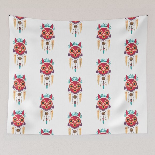Item preview, Cute kawaii mask art girl kiki's go -%[ghiblis]%- flying away dragon designed and sold by Wenddys.