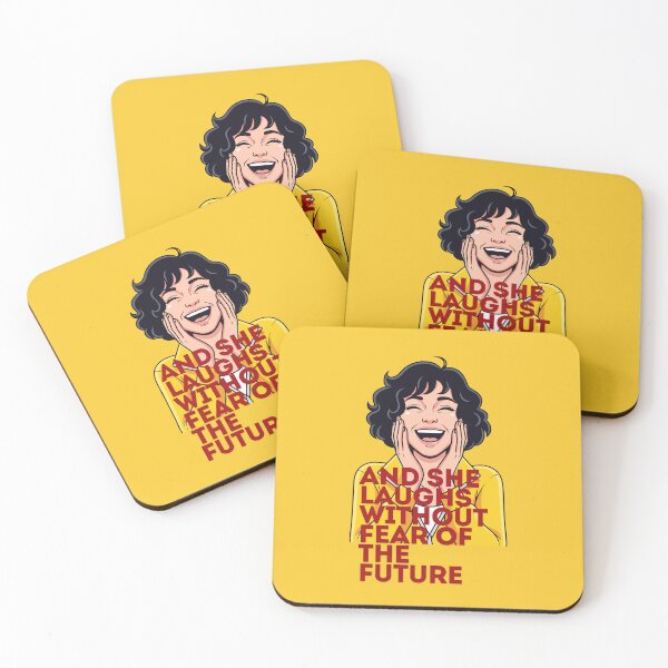 Item preview, She laughs without fear of the future Bible verse Christian design designed and sold by TheProverbsMom.