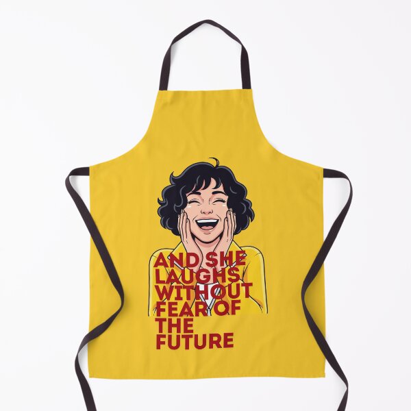 Item preview, She laughs without fear of the future Bible verse Christian design designed and sold by TheProverbsMom.