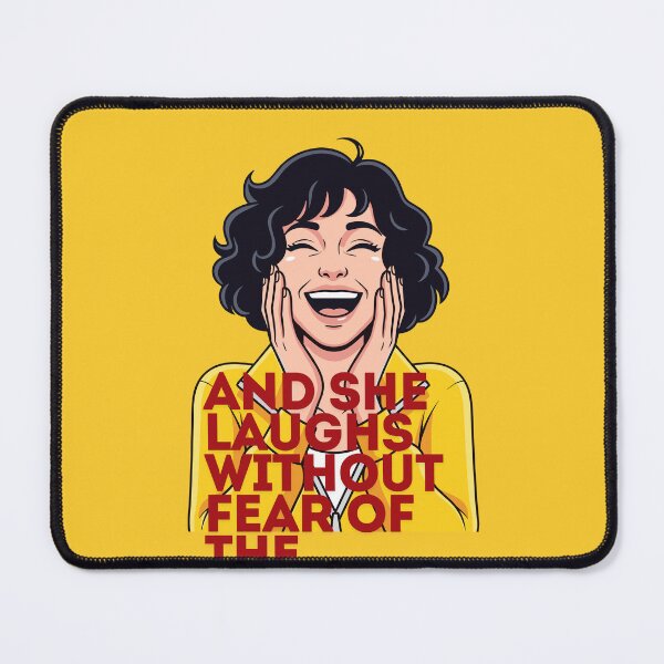 Item preview, She laughs without fear of the future Bible verse Christian design designed and sold by TheProverbsMom.