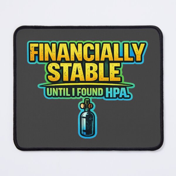 Item preview, Colorful HPA Airsoft Sticker – Financially Stable Until I Found HPA – Funny Speedsoft Meme Gift designed and sold by airsoft-red.