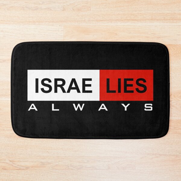 Item preview, israel lies designed and sold by Randa Ranmania.
