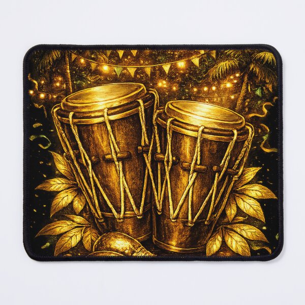 Item preview, Garifuna Drums Punta Festival Gold Art designed and sold by ezsketch25.