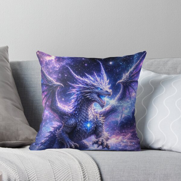 Item preview, Celestial Galaxy Dragon – Cosmic Fantasy Guardian Art designed and sold by DrakariArt.