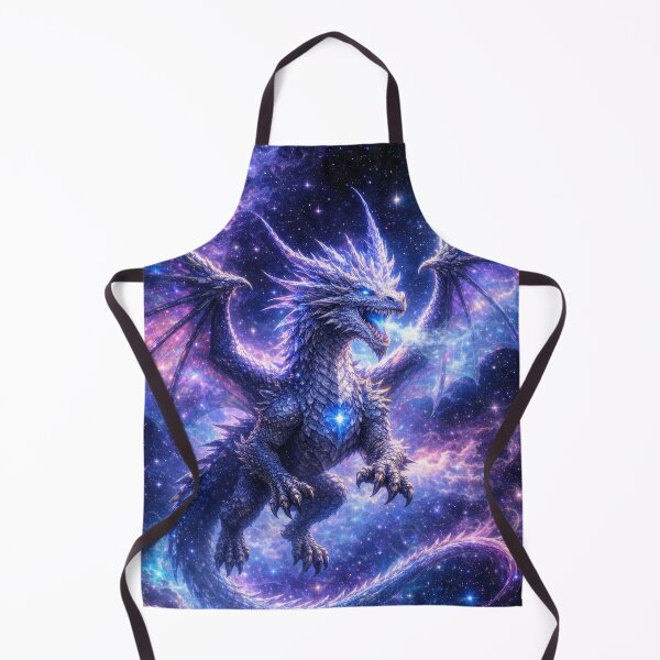 Item preview, Celestial Galaxy Dragon – Cosmic Fantasy Guardian Art designed and sold by DrakariArt.