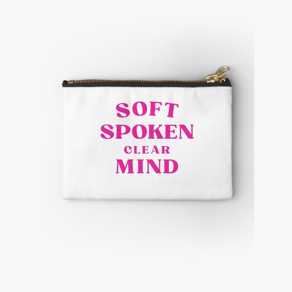 Item preview, Soft Spoken Clear Mind Quote designed and sold by Bongsheila.