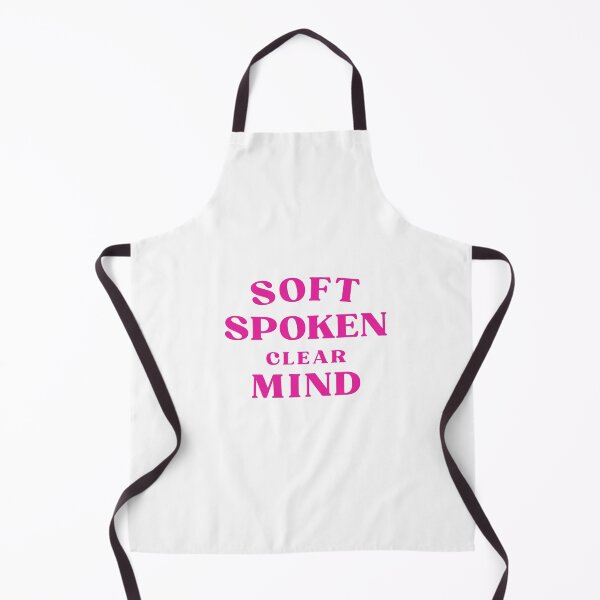 Item preview, Soft Spoken Clear Mind Quote designed and sold by Bongsheila.
