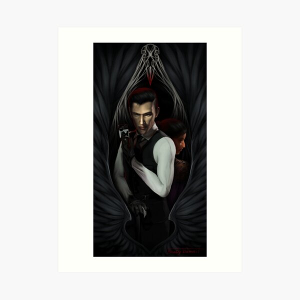 DirtyHands and the Wraith Art Print