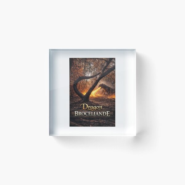 Item preview, Dragon of Brocéliande – Mystical Trécesson Castle designed and sold by CL.PHOTOGRAPHIE.