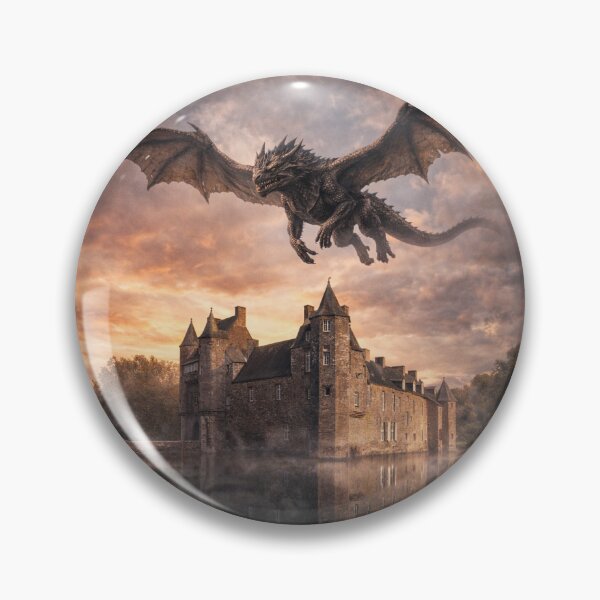 Item preview, Dragon of Brocéliande – Mystical Trécesson Castle designed and sold by CL.PHOTOGRAPHIE.