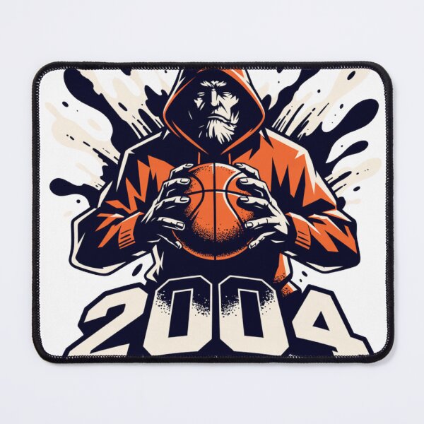 Item preview, 2004 Basketball Streetwear Graphic – Hooded Player Urban Sports Art designed and sold by TI Creative.