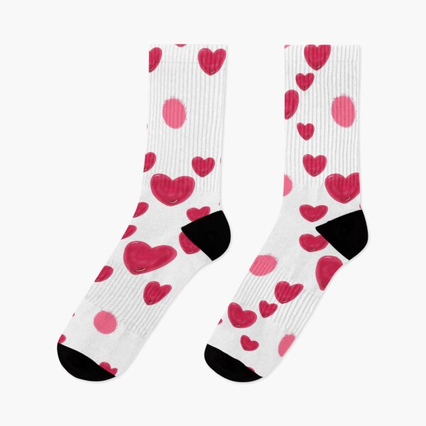 Item preview, Cute Glossy Hearts Pattern designed and sold by HopeAndHustle.
