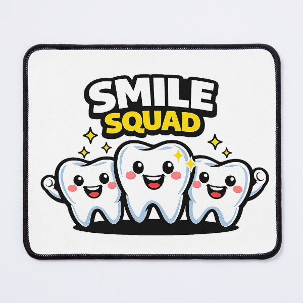 Item preview, Smile Squad Cute Tooth Team Design designed and sold by raditya.