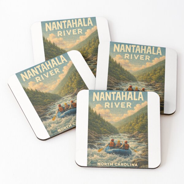 Item preview, Nantahala River Whitewater Rafting in Nantahala National Forest near Bryson City and Great Smoky Mountains, North Carolina designed and sold by Places On Earth.