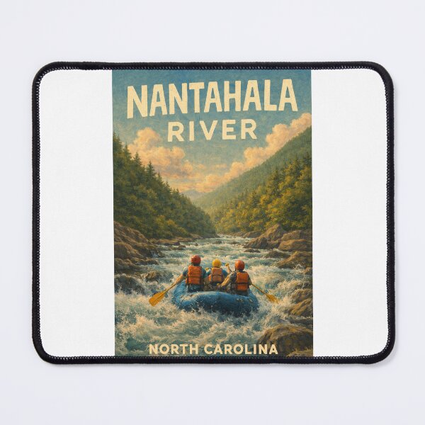 Item preview, Nantahala River Whitewater Rafting in Nantahala National Forest near Bryson City and Great Smoky Mountains, North Carolina designed and sold by Places On Earth.