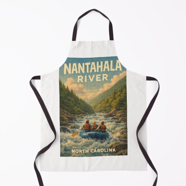 Item preview, Nantahala River Whitewater Rafting in Nantahala National Forest near Bryson City and Great Smoky Mountains, North Carolina designed and sold by Places On Earth.