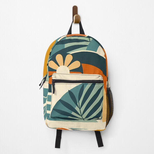 Item preview, Abstract Botanical Shapes with Sun and Leaves designed and sold by InkSmithery.