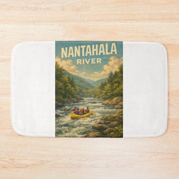 Item preview, Nantahala River Rafting Adventure in Nantahala Gorge near Bryson City and Appalachian Mountains, North Carolina designed and sold by Places On Earth.