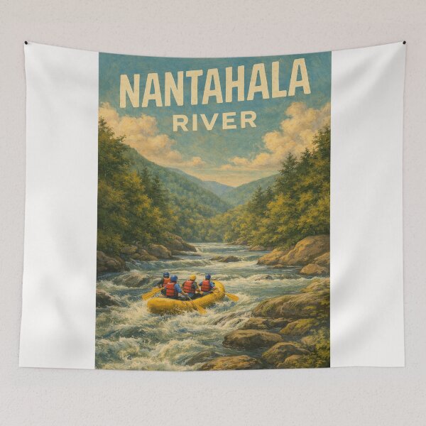 Item preview, Nantahala River Rafting Adventure in Nantahala Gorge near Bryson City and Appalachian Mountains, North Carolina designed and sold by Places On Earth.