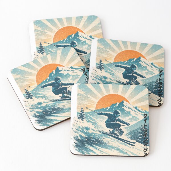 Item preview, retro ski in japa designed and sold by tidelinearchive.