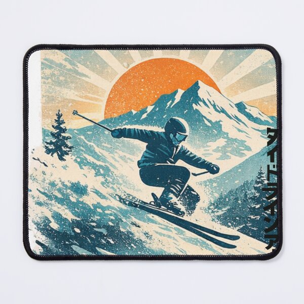Item preview, retro ski in japa designed and sold by tidelinearchive.