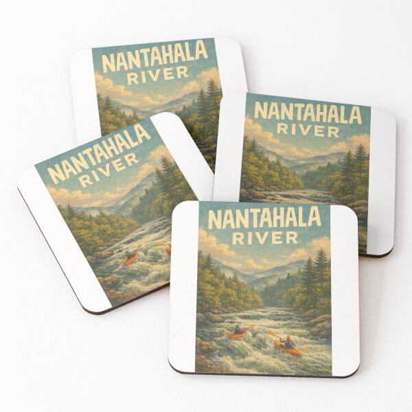 Item preview, Nantahala River Whitewater Kayaking in Nantahala Gorge near Bryson City and Appalachian Mountains, North Carolina designed and sold by Places On Earth.