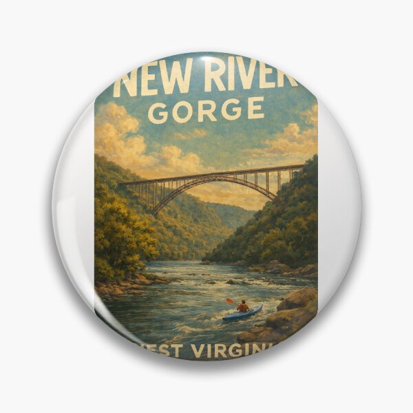 Item preview, New River Gorge Bridge over the New River near Fayetteville and Beckley in West Virginia designed and sold by Places On Earth.