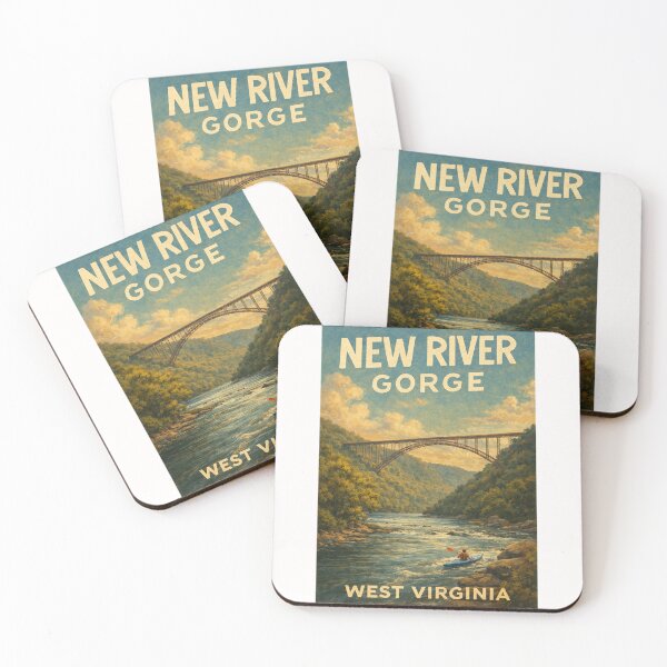 Item preview, New River Gorge Bridge over the New River near Fayetteville and Beckley in West Virginia designed and sold by Places On Earth.