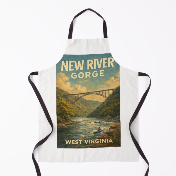 Item preview, New River Gorge Bridge over the New River near Fayetteville and Beckley in West Virginia designed and sold by Places On Earth.