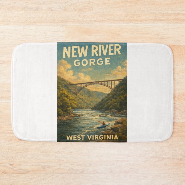 Item preview, New River Gorge Bridge over the New River near Fayetteville and Beckley in West Virginia designed and sold by Places On Earth.