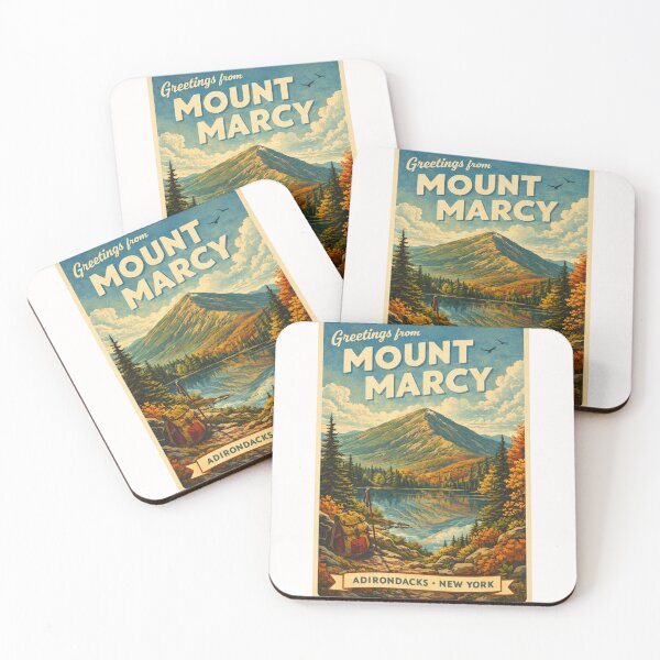 Item preview, Mount Marcy in Adirondack Park near Lake Placid and High Peaks Wilderness, New York designed and sold by Places On Earth.
