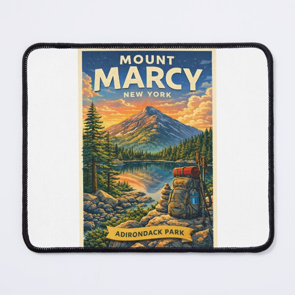 Item preview, Mount Marcy and Adirondack Park near Lake Placid and High Peaks Wilderness, New York designed and sold by Places On Earth.