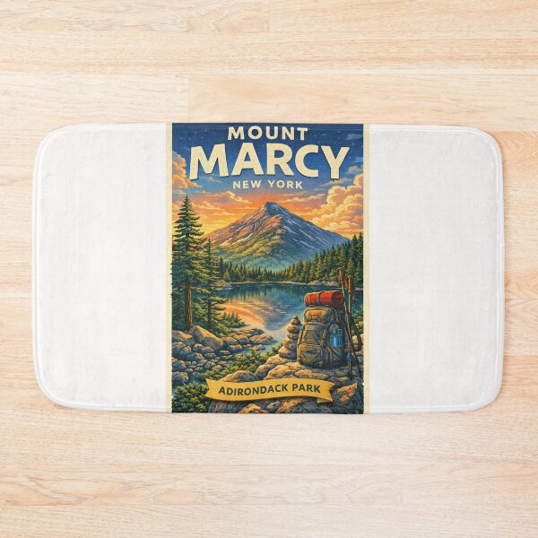 Item preview, Mount Marcy and Adirondack Park near Lake Placid and High Peaks Wilderness, New York designed and sold by Places On Earth.