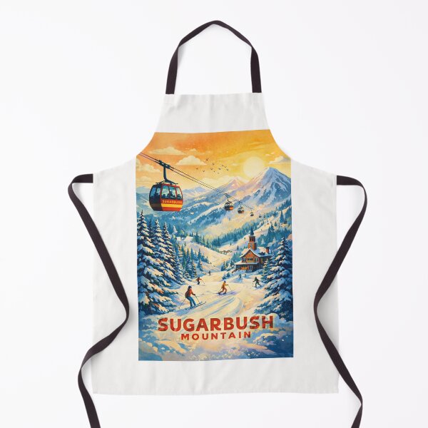Item preview, Sugarbush Resort and Lincoln Peak in Mad River Valley near Warren and Mount Ellen, Vermont designed and sold by Places On Earth.