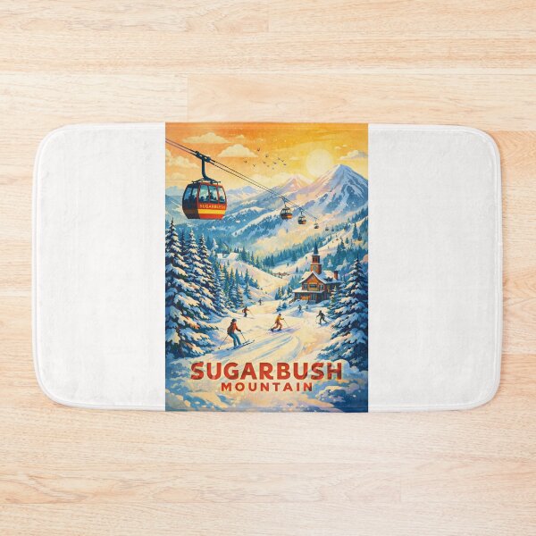 Item preview, Sugarbush Resort and Lincoln Peak in Mad River Valley near Warren and Mount Ellen, Vermont designed and sold by Places On Earth.
