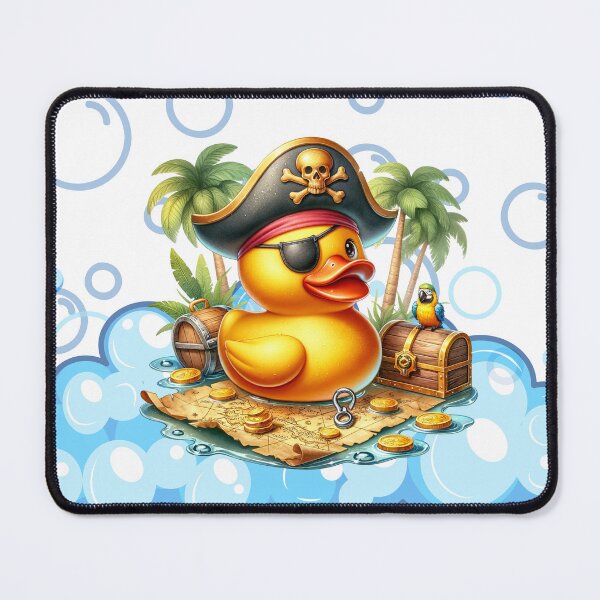 Item preview, Pirate Rubber Duck Treasure designed and sold by Sillytoe.