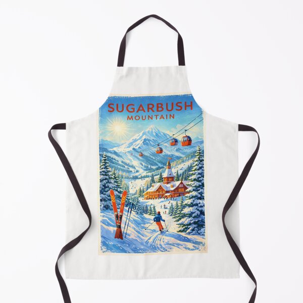 Item preview, Sugarbush Resort at Lincoln Peak and Mount Ellen in Mad River Valley near Warren, Vermont designed and sold by Places On Earth.
