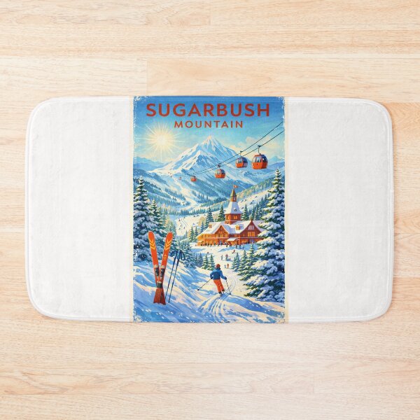 Item preview, Sugarbush Resort at Lincoln Peak and Mount Ellen in Mad River Valley near Warren, Vermont designed and sold by Places On Earth.