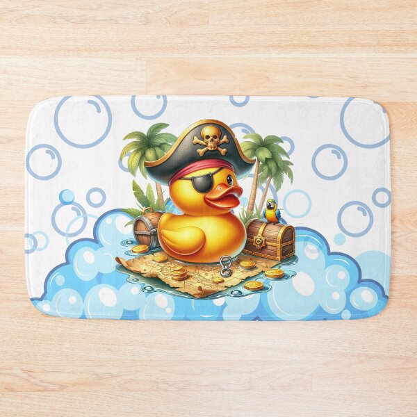 Item preview, Pirate Rubber Duck Treasure designed and sold by Sillytoe.