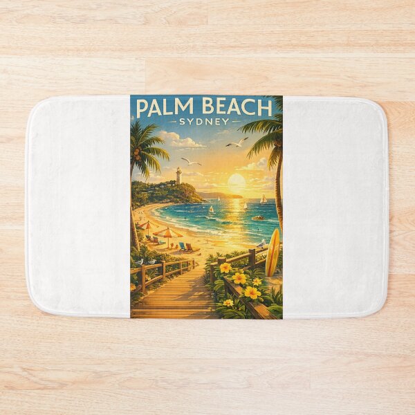 Item preview, Palm Beach Sydney and Barrenjoey Lighthouse overlooking Pittwater and Broken Bay, Northern Beaches New South Wales designed and sold by Places On Earth.