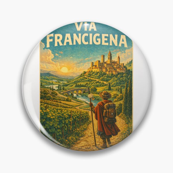 Item preview, Via Francigena Pilgrimage Route through Tuscany near San Gimignano and Siena, Italy designed and sold by Places On Earth.