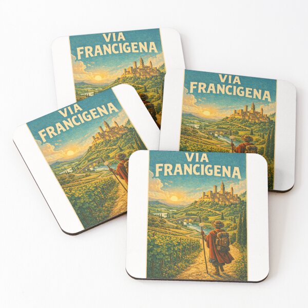 Item preview, Via Francigena Pilgrimage Route through Tuscany near San Gimignano and Siena, Italy designed and sold by Places On Earth.