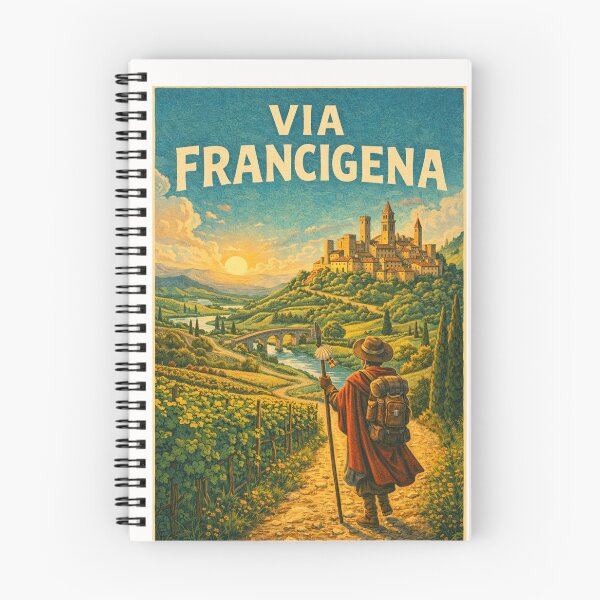Item preview, Via Francigena Pilgrimage Route through Tuscany near San Gimignano and Siena, Italy designed and sold by Places On Earth.