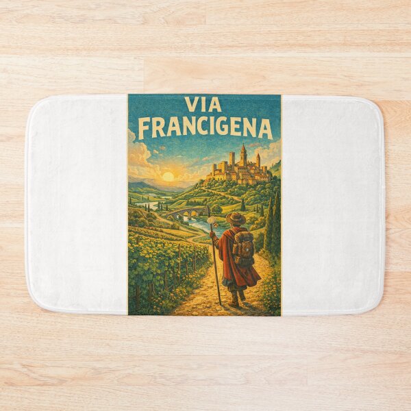 Item preview, Via Francigena Pilgrimage Route through Tuscany near San Gimignano and Siena, Italy designed and sold by Places On Earth.