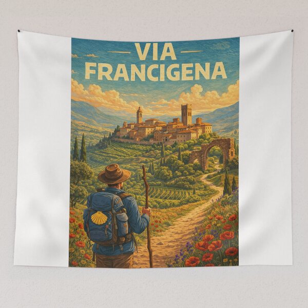 Item preview, Via Francigena through Val d'Orcia and Monteriggioni toward Rome, Tuscany Italy designed and sold by Places On Earth.